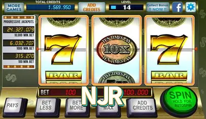 Lista de jogos de slot na NJR